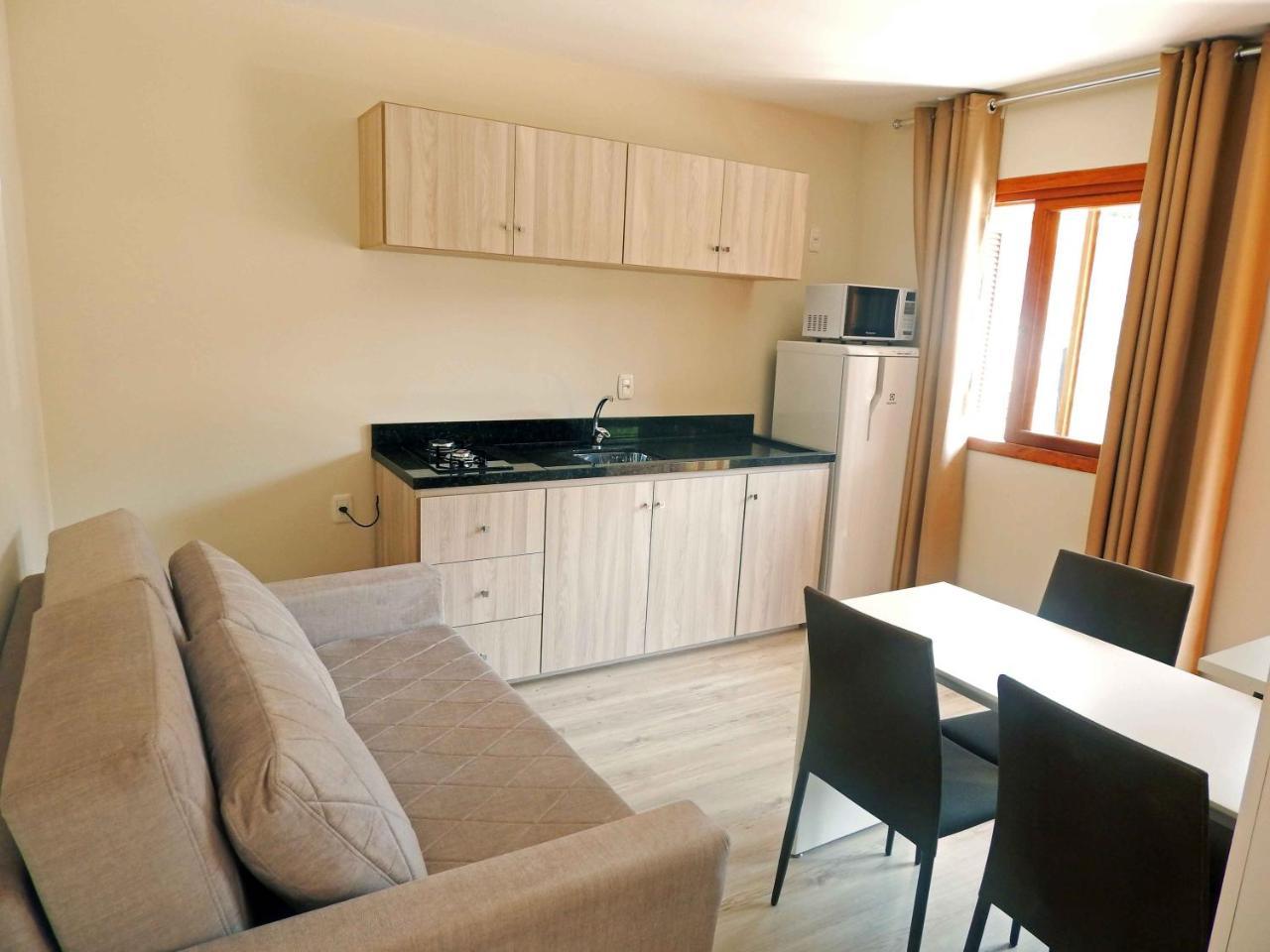 דירות Flats Ouro Gramado Localizado A 900 Metros Da Entrada Do Centro De גראמדו מראה חיצוני תמונה